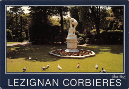11  LEZIGNAN CORBIERES   La Statue Du Parc   (Scan R/V) N°   45   \MR8085 - Sonstige & Ohne Zuordnung