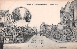 02  SOISSONS   La Rue Du Collège                 (Scan R/V) N°  37   \MR8084 - Soissons