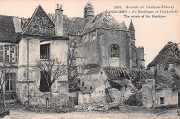 02 ESSOMES Abatiale De La Basilique Bataille De Chateau-thierry                 (Scan R/V) N°   1   \MR8084 - Chateau Thierry