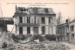 02  ESSOMES   Ruines D'une Maison De Campagne   (Scan R/V) N°   69  \MR8080 - Autres & Non Classés