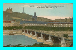 A887 / 307 69 - LYON Pont De La Guillotiere Et Perspective Du Grand Hotel Dieu - Autres & Non Classés