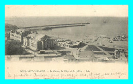 A882 / 257 62 - BOULOGNE SUR MER Casino Plage Et Les Jetées - Boulogne Sur Mer