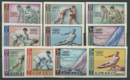 Ajman 1965 Olympia Sommerspiele'64 Tokio 31/40 B Postfrisch - Adschman