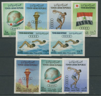 Jemen (Nordjemen) 1964 Olympia Sommerspiele Tokio 359/67 B Postfrisch - Yemen