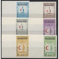 Jemen (Nordjemen) 1963 100 Jahre Rotes Kreuz 310/15 B Postfrisch - Jemen