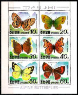 783  Papillons - Butterflies - North Korea BF 79C MNH - 2,85 (9) - Schmetterlinge