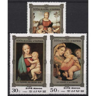 Korea (Nord) 1983 Gemälde Raffael 2337/39 Postfrisch - Korea, North