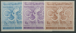 Jemen (Königreich) 1964 Olympia Sommerspiele Tokio 72/74 A Postfrisch - Jemen