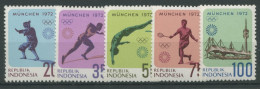 Indonesien 1972 Olympia Sommerspiele München 711/15 Postfrisch - Indonesië