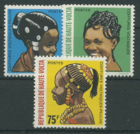 Obervolta 1972 Haartrachten 374/76 Postfrisch - Upper Volta (1958-1984)