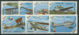 Laos 1985 Flugzeuge 858/64 Postfrisch - Laos