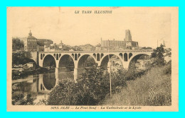 A880 / 423 81 - ALBI Le Pont Neuf Cathédrale Et Le Lycée - Albi