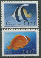 Korea (Nord) 1986 Tiere Fische 2726/27 A Postfrisch - Korea (Nord-)