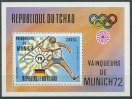 Tschad 1972 Olympiasieger München Wolfermann Block 54 A Postfrisch (C28062) - Tschad (1960-...)