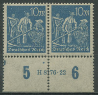 Deutsches Reich 1923 Arbeiter Mit Hausauftragsnummer 239 HAN 8176.22 Postfrisch - Ungebraucht