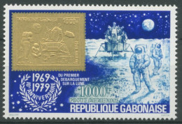 Gabun 1979 10 Jahre Erste Bemannte Mondlandung 709 Postfrisch - Gabon (1960-...)