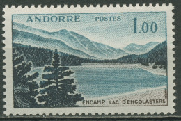 Andorra (frz.) 1961 Freimarke Landschaften: Engolasters-See 174 Postfrisch - Nuovi