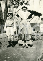 OLD PHOTOGRAPHY FOTO CARNAVAL CARNIVAL DUTCH COSTUM CHILDREN PHOTO AT255 - Altri & Non Classificati