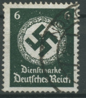 Deutsches Reich Dienstmarken 1934/38 Hakenkreuz D 135 Y Gestempelt - Service