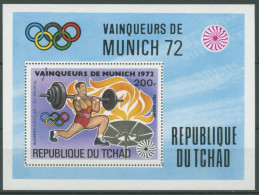 Tschad 1972 Olympiasieger München Alexejew Block 55 A Postfrisch (C28058) - Tchad (1960-...)