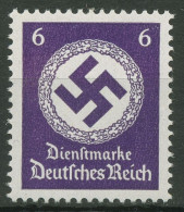 Deutsches Reich Dienstmarken 1942/44 Hakenkreuz D 169 B Postfrisch Geprüft - Dienstzegels