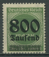 Deutsches Reich 1923 Nicht Ausgegebene Freimarke VII Mit Falz - Nuovi