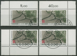 Bund 1989 30 Jahre Misereor 1404 Alle 4 Ecken Gestempelt (E632) - Usados