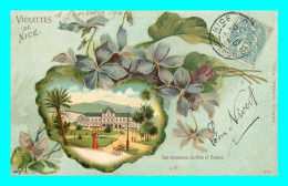 A878 / 417 06 - NICE Violettes De Nice Nouveaux Jardins Et Casino ( Fantaisie ) - Sonstige & Ohne Zuordnung