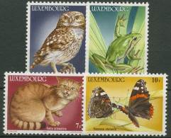 Luxemburg 1985 Naturschutz Geschützte Tiere 1133/36 Postfrisch - Unused Stamps