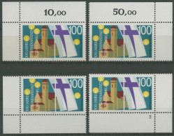 Bund 1990 100 J. Diakonenanstalt Rummelsberg 1467 Alle 4 Ecken Postfrisch (E749) - Unused Stamps