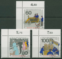 Bund 1990 Post U. Telekommunikation 1474/76 Ecke 1 Oben Links Gestempelt (E759) - Used Stamps