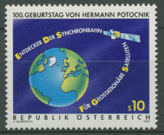 Österreich 1992 Raumfahrt Satellit Hermann Potocnik 2082 Postfrisch - Ungebraucht