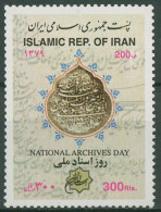 Iran 2000 Tag Der Archive Inschrift 2826 Postfrisch - Irán