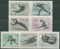 Österreich 1963 Olympia Winterspiele Innsbruck'64 1136/42 Postfrisch - Unused Stamps