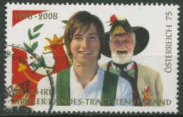 Österreich 2008 Tiroler Landestrachten 2728 Gestempelt - Usati