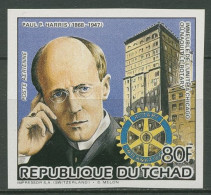 Tschad 1985 Paul P. Harris Rotary International 1104 B Postfrisch - Tsjaad (1960-...)