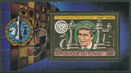 Tschad 1983 Rotary Schachgroßmeister B. Fischer Block 203 Aa Postfrisch (C29904) - Chad (1960-...)