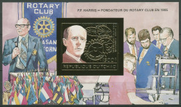 Tschad 1984 Rotary Int. Paul Harris Block 213 B Postfrisch (C29909) - Ciad (1960-...)