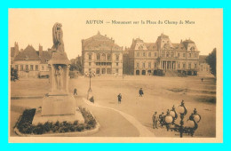 A879 / 111 71 - AUTUN Monument Sur La Place Du Champ De Mars - Autun