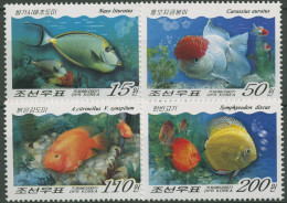 Korea (Nord) 2007 Tiere Fische 5227/30 Postfrisch - Corée Du Nord