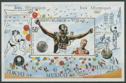 Tschad 1972 Olympische Spiele München Läufer Block 40 Postfrisch (C29895) - Ciad (1960-...)