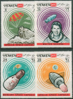 Jemen (Königreich) 1969 Apollo 7 Raumkapsel 646/49 A Postfrisch - Jemen