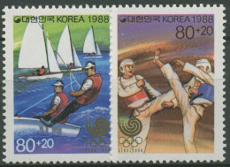 Korea (Süd) 1988 Olympia Sommerspiele Seoul 1551/52 Postfrisch - Corea Del Sur