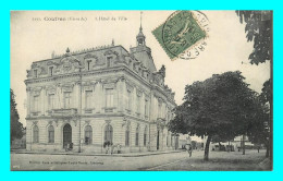 A874 / 157 33 - CONTRAS Hotel De Ville ( Cachet Gare De Coutras ) - Autres & Non Classés