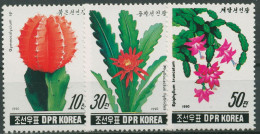 Korea (Nord) 1990 Pflanzen Kakteen 3099/01 Postfrisch - Corée Du Nord