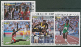 Tschad 1988 Olympische Sommerspiele Seoul 1166/69 A Postfrisch - Tsjaad (1960-...)