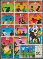 Korea (Nord) 1978 Fußball-WM Austragungsländer 1733/44 Postfrisch - Corea Del Nord