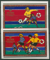 Korea (Nord) 1979 Jahr Des Kindes Fußball 1933/34 B Postfrisch Geschnitten - Corée Du Nord