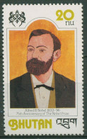 Bhutan 1978 Alfred Nobel Nobelpreis 716 A Postfrisch - Bhutan