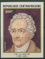 Zentralafrikanische Republik 1982 Johann Wolfgang Von Goethe 836 B Postfrisch - Zentralafrik. Republik